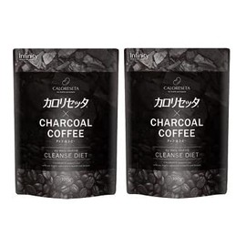 インフィニティ— カロリセッタ×チャコールコーヒー 100g 2個セット