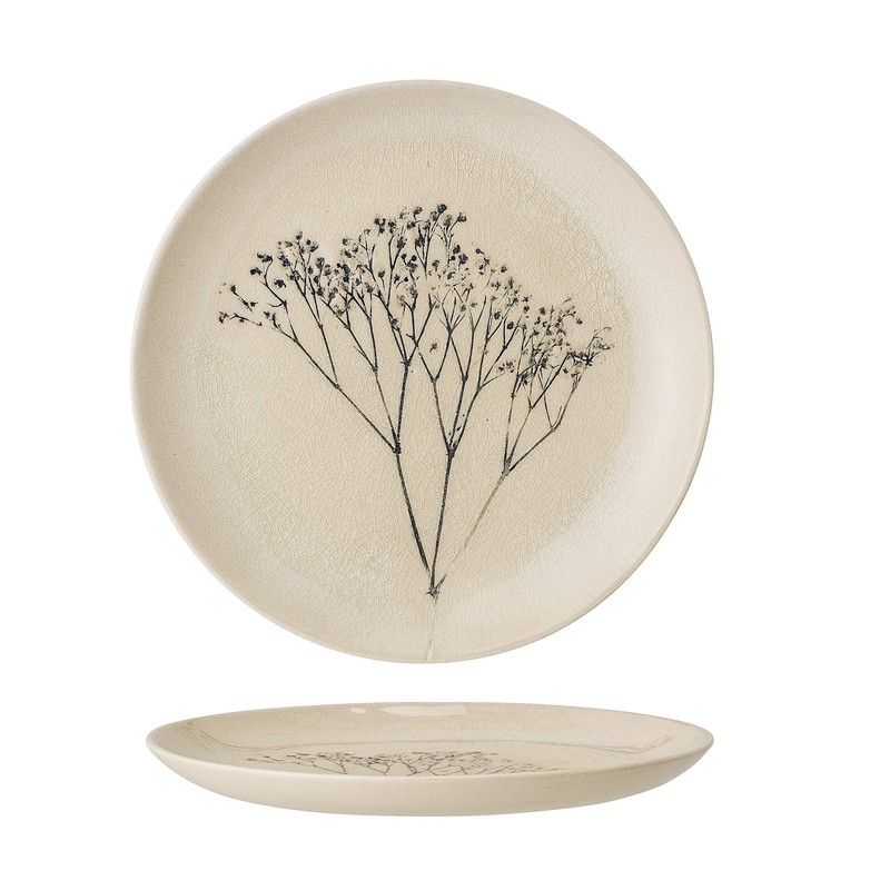 Bloomingville Elegant TE Ceramic Tableware with a Diameter of 22