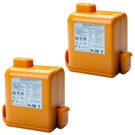 2 Pack A9 Battery for LG Cord Zero A9 A9S A9K-CORE A9MAX A9T-Ultra A9K-PRO A9M A9N A9MULTI A958 A958SA A9 Plus A905M A905RM A907GMS A908MVR A929KVM A958S A9KMAX A916 A9+ Vacuum EAC63758601 EAC63382204