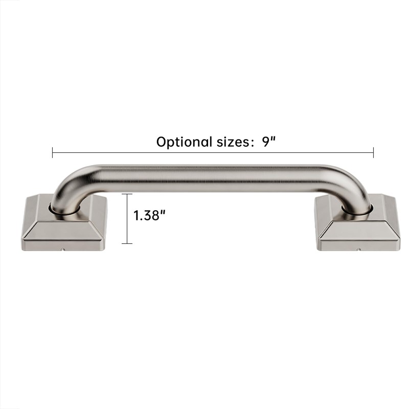 JoyRain 9" Multi-Function Safety Grab Bar | Wall-Mounted Support Handle