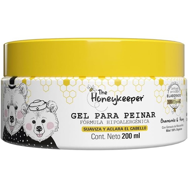 The Honeykeeper - Gel para peinar, gel para bebe Manzanilla