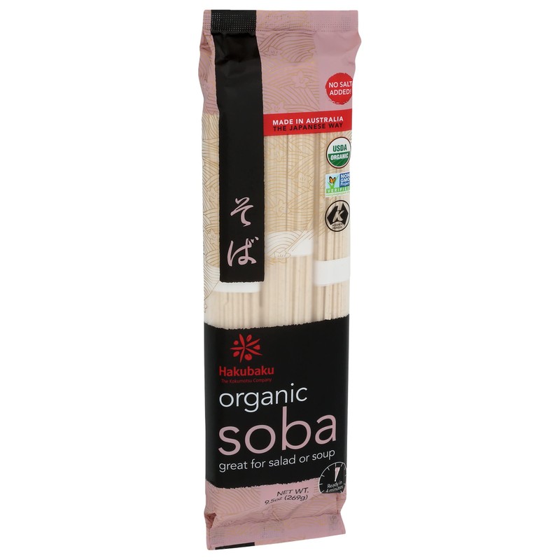 Hakubaku Organic Soba, 9.5 Oz