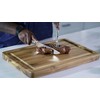 Lipper International 1250 Acacia 1 1/2" Thick Carving Board with