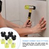 8 Pcs Rubber Hammer Replacement, Rubber Striking Head, Mallet Head