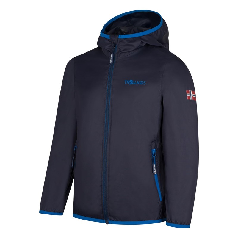 Trollkids Kids Trolltunga Jacket 128, Navy