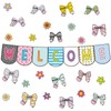 Welcome Back to School Cutouts Composition Notebook Classroom Bulletin Board