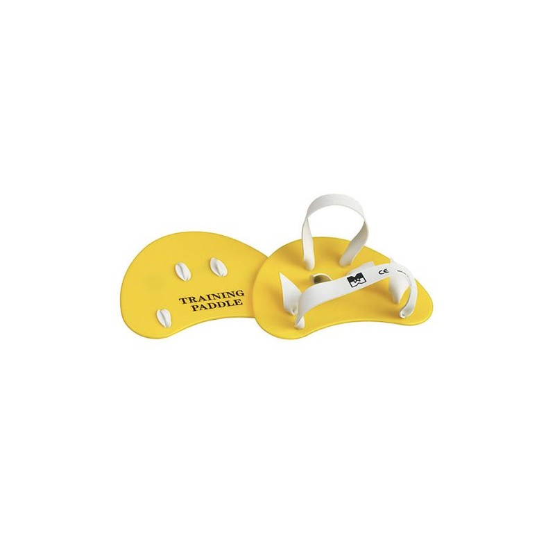 Malmsten Finger Paddles Finger Paddles, Yellow, Junior/Adult