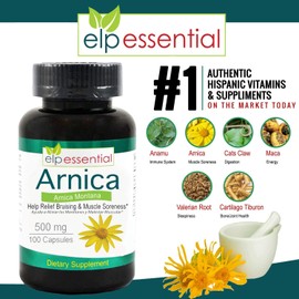 ELP ESSENTIAL Arnica Montana Capsules 100 Capsules
