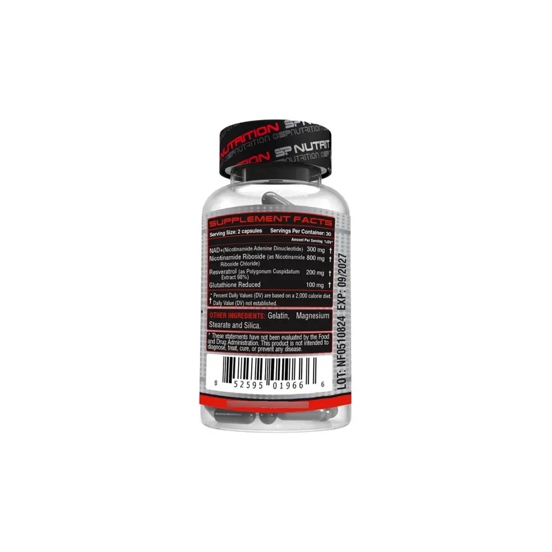 Nad+ Revive S Nutrition Cáps Nad+ 60 Unidades Adultos
