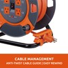 Link2Home Cord Reel 80 ft. Extension Cord 4 Power Outlets