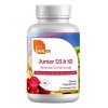 Zahler Junior D3 K2 Vitamina D 90 Tabletas Masticables Sabor