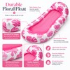 Inflatable Pool Hammock Float for Relaxing – Foldable Backrest Lounge