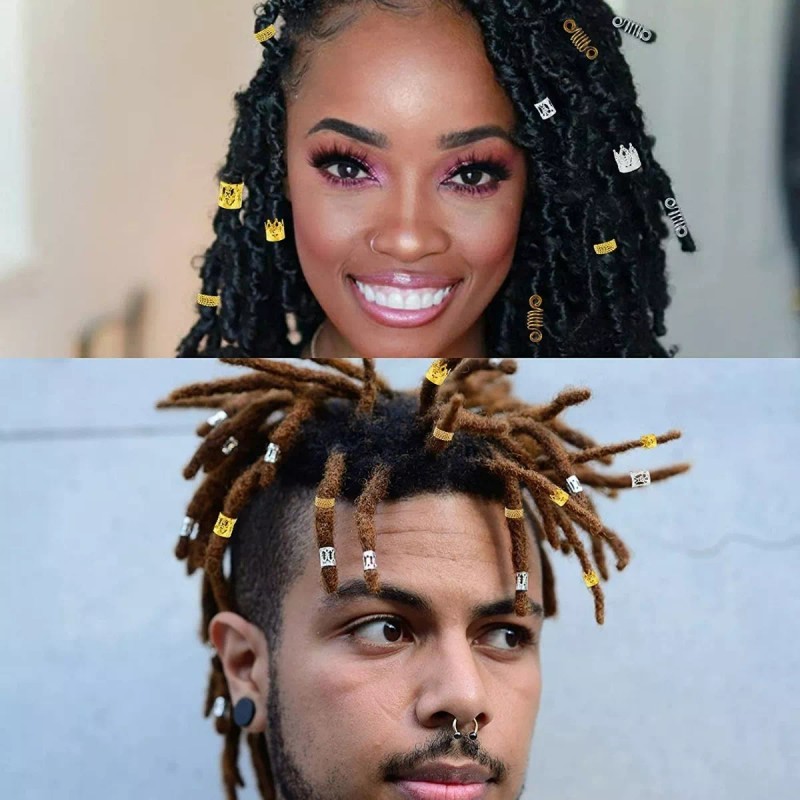 BOGENIANTE 200 Piezas De Abalorios Para Trenzas De Cabello, Accesorios