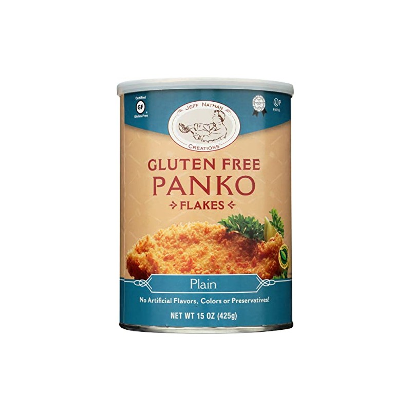 JEFF NATHAN Plain Panko Flakes, 15 OZ