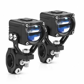 EXZEIT Motorcycle Fog Lights Motorcycle Auxiliary Lights Driving Lights