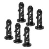 LABRIMP 6pcs Plastic Trash Can Lid Shafts Bolts for Wheelie