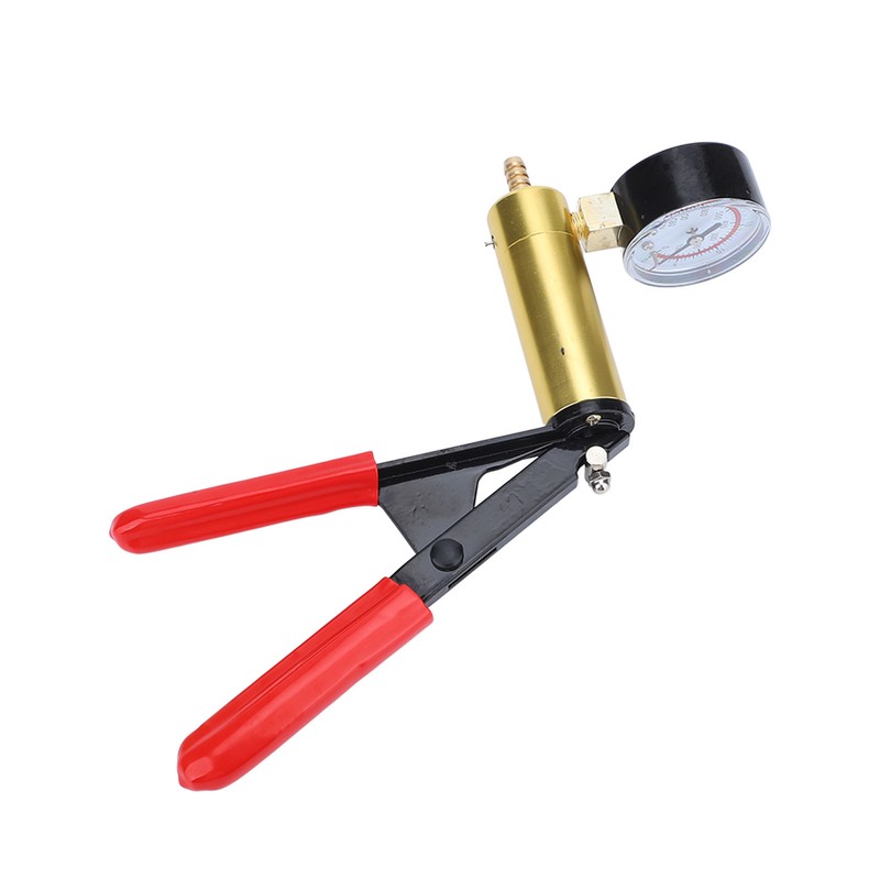 Handheld Vacuum Pump Tester Set Hose Adapter Storage Tank Sealing
