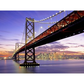 BIGGIES-Wall Mural-San Francisco Bridge 48" X 36"