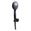 IMP Kit Ducha Regadera Telefono Modulable Negro Mate Accesorios