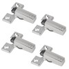 EFUTURETIME 4 x Door Damper Soft Close Retrofit Drawer Cupboard