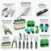 Garden Tool Set with Storage Bag for Plant Care –
