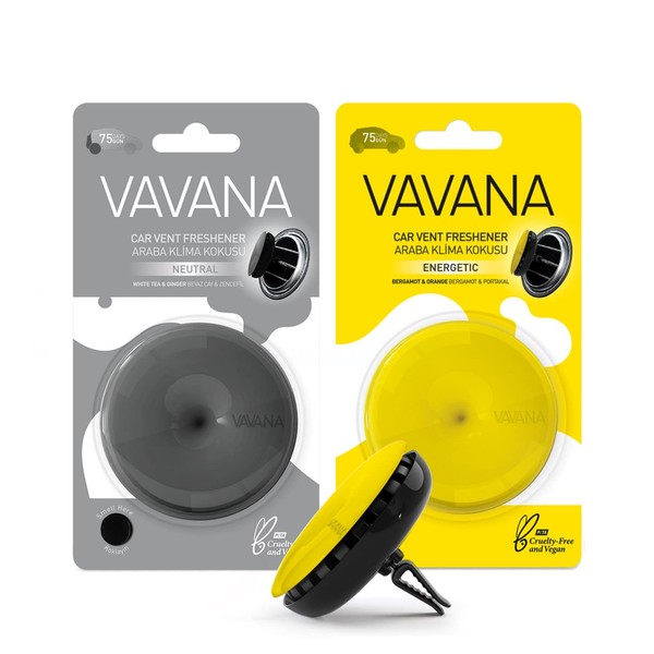VAVANA Araba Klima Kokusu - Oto Kokusu 2'li Set (NEUTRAL