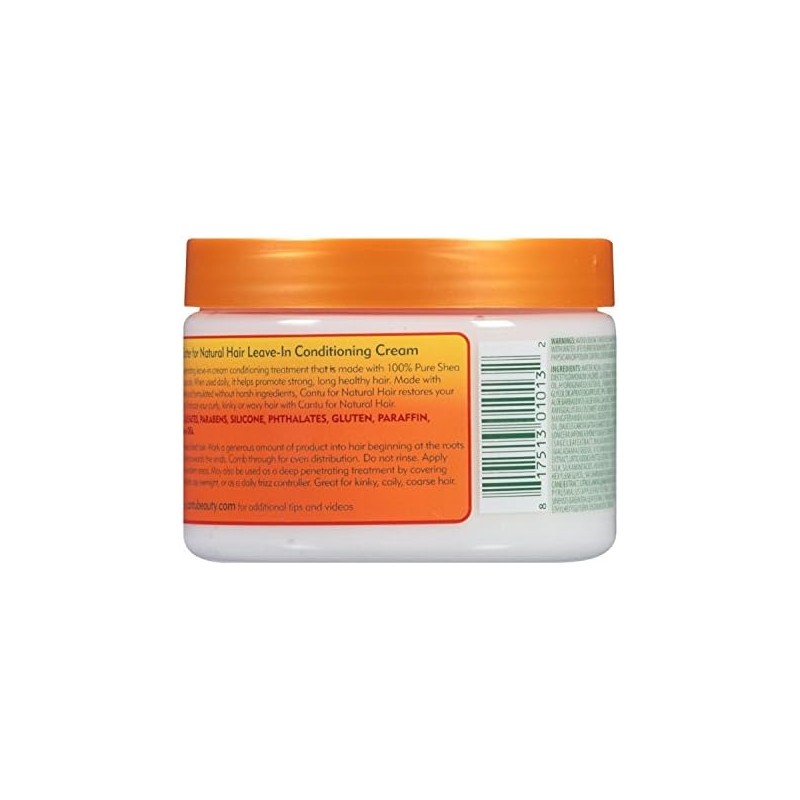 Cantu Natural Hair Leave-In Conditioning Cream 12oz Jar by Cantu