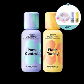 Mamonde [마몽드][2입] NEW 피어니 x 데이지 리퀴드 마스크 [Mamonde][2 Pack] NEW Peony x Daisy Liquid Mask