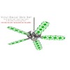 Boxed Green - Ceiling Fan Skin Kit fits most 42