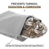 Boao 10 Pcs Silver Storage Bags, 9 x 11.8 Inch