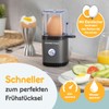 GOURMETmaxx Eierkocher für 1 Ei | Egg Boiler mit Eierstecher
