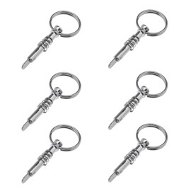 SING F LTD 6PCS Quick Release Pin 0.24" Diameter with Drop Cam & Spring Pin Length 1.57'' 316 Stainless Steel Bimini Top Pin Marine Hardware