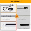 Dazakoot 40' Swivel Pogo Stick for Semi Truck & Air