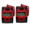 MACHSWON Red Hand Held Finger Ring Tally Counter Electronic Manual