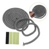TEHAUX 1Roll Stove Door Rope Seal High Temp Fiberglass Gasket