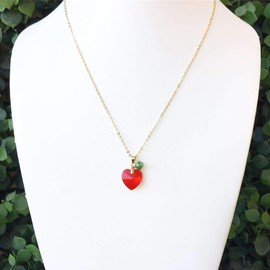 Collar o Pulsera para Maestra - Regalo perfecto para tu educadora o miss favorita - Tutti Joyería (Collar Manzana Grande)