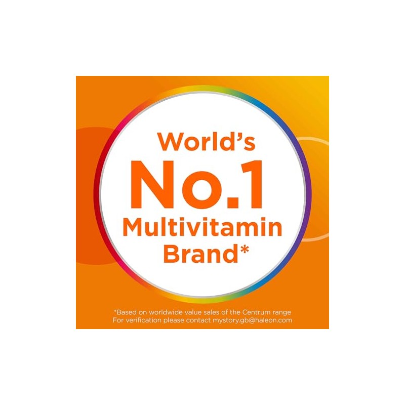 Centrum Performance Tablets Multivitamin & Mineral Supplements, 21 Essential nutrients,