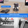 Surge Protector Power Strip Tower with 5 USB Ports and