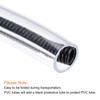 sourcing map PVC Plastic Hose 25 mm Inner Diameter x
