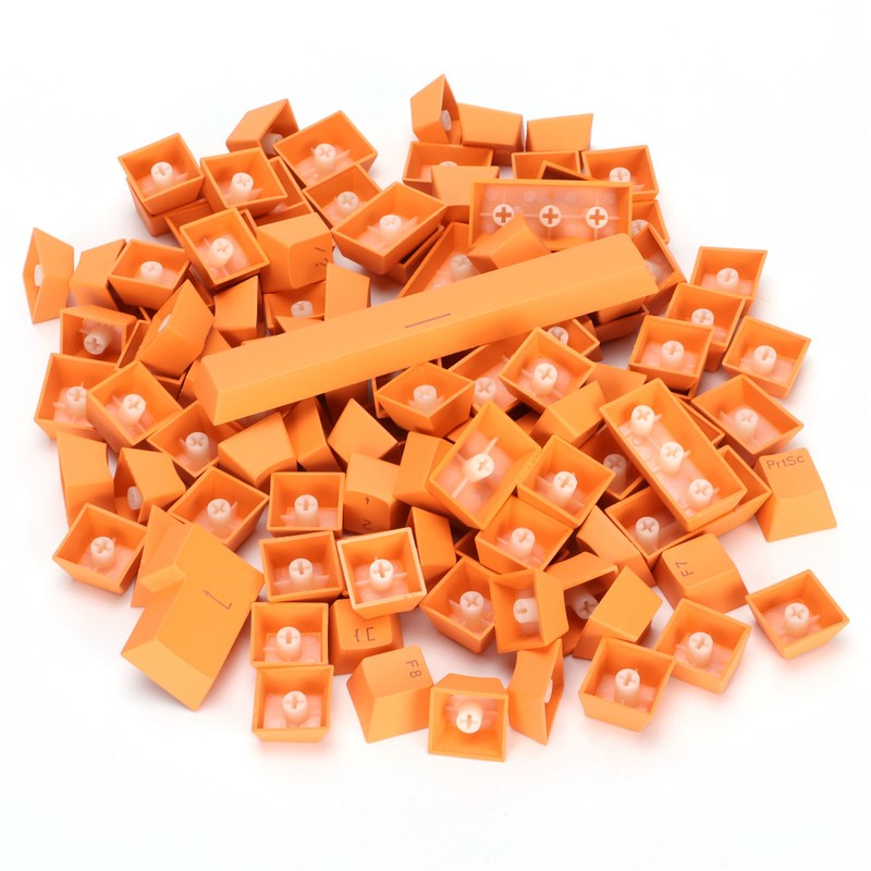PBT Keycaps Ergonomic Design Oil Resistant Colorful 108 Key Video