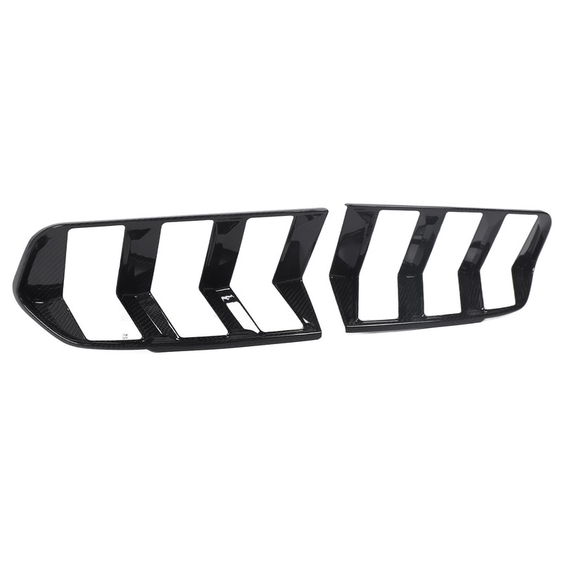1 Pair Taillight Frame Dry Carbon Fiber Glossy Rear Light