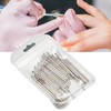 50pcs Nail Drill Bits Rotatable High Strength Emery Gel Nail