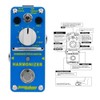 AROMA AHAR-3 Harmonizer Harmonist/Pitch Shifter Electric Guitar Effect Pedal Mini