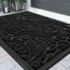 Yimobra Sturdy Door Mat, Heavy Duty Front Welcome Mats for