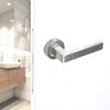 Decoranddecor Lumina Silver Internal Door Handles – Aluminium Handle Sets