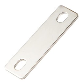 Bus Bar Copper Flat Bar Red Pure Copper Nickel Plating for Lithium Battery 3.2V 50Ah 100Ah 280Ah LiFePO4 Cells Busbar Connector Pitch Row 1.96" 4PCS BusBars