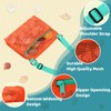 MUYIZI Beach Mesh Bag Beach Shell Bags for Holding Beach