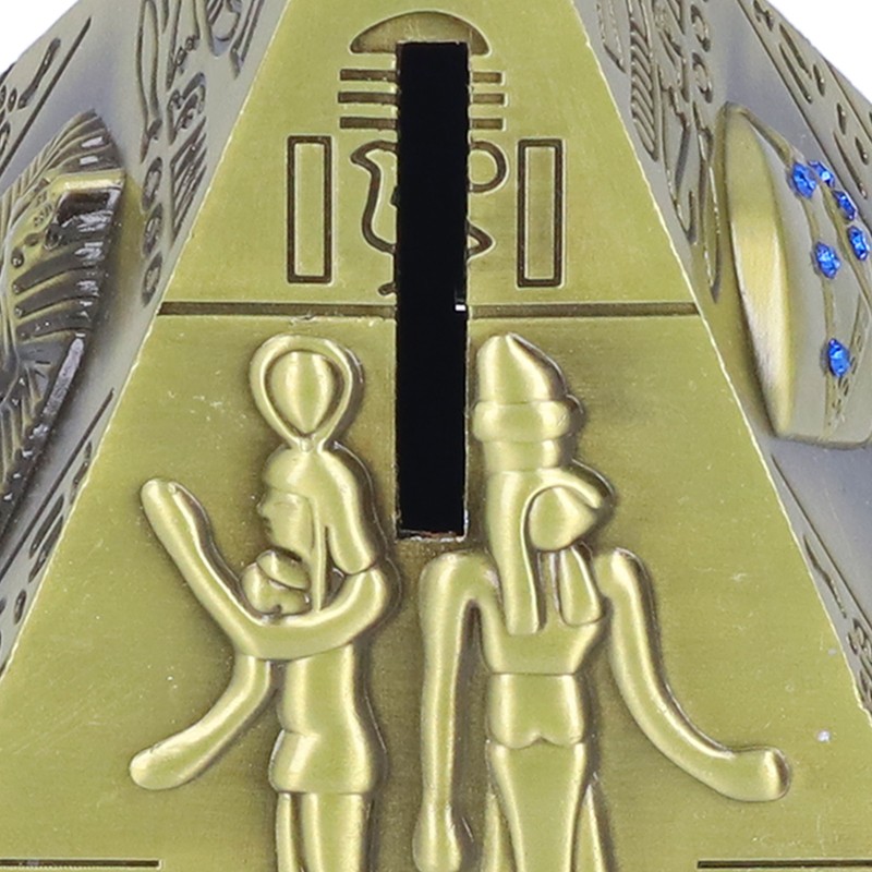 Egyptian Pyramid Model Green Bronze Large Retro Classic Exquisite Decorative