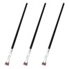 Thyonta 3 PCS Eyelash Brush Folded Fan Eyelash Brush Flat