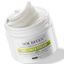 Crema de urea 40 por ciento – Crema para pies y manos secos y agrietados para talones, pies, rodillas, codos y manos – Loción de urea de máxima fuerza